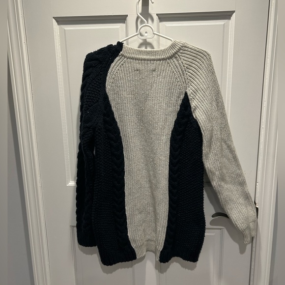 3.1 Phillip Lim Boxy Two Tone Sweater Sz M - Picture 5 of 8